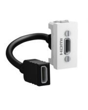 MGU3.430.18 Розетка HDMI 1мод., білий Unica Schneider Electric