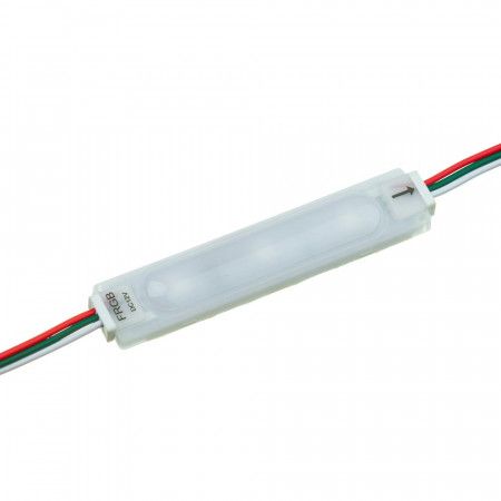 Светодиодный модуль 12V SMART SMD5050 0.72Вт 3 диода IP65 Standart RGB