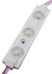 Светодиодный модуль SMD2835 3 диода с линзой IP65 белый Standart