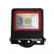 Прожектор SMD чорний з радіатором 10W 6500K NEW RED EUROLAMP LED