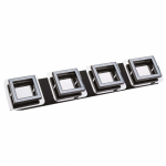 Світильник стельовий Horoz LIKYA-5 20W 4000K хром