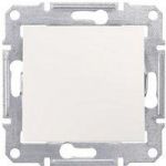 Выключатель одноклавишный двухполюсный, 16А, слоновая кость Sedna Schneider Electric SDN0200223