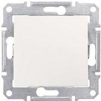 Выключатель одноклавишный двухполюсный, 16А, слоновая кость Sedna Schneider Electric SDN0200223