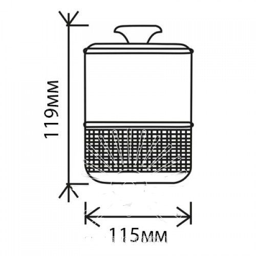 Светильник от комаров и насекомых 5W 110-240V USB + адаптер PP Lemanso LM3401 белый