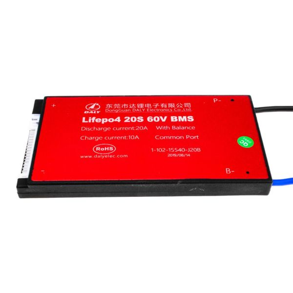 Плата BMS LP LogicPower LiFePO4 60V 20S Dis 20A Ch 10A