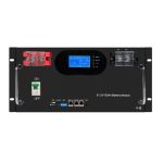Акумулятор LiFePO4 LP LogicPower 51,2V - 120Ah 6000Wh Smart BMS 100A з LCD RM AB RS485-CAN