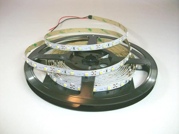 Светодиодная лента 5м 12V SMD3528 60LED IP20 Premium нейтральная белая