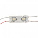 Світлодіодний модуль 12V SMD5730 0,72Вт 2 діода з лінзою IP65 Standart теплий білий