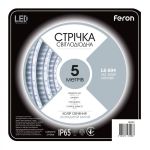 Лента светодиодная 12V DC SMD2835 Ardero LS604 4,8Вт-м 5500K IP65 8ммх5метров