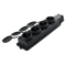 Колодка каучуковая Glauber Rubber Pro 4 гнезда 16A черная (GLB-RP-B4)