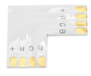 З'єднувач L для LED стрічки Lemanso 10мм 4pin LMA9433