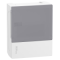 Щит навісний 6 модулів димчатий пластик Schneider Electric Resi9 Mini Pragma MIP12106T