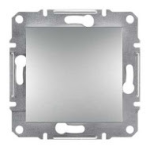 Выключатель 1-клавишный IP44 Алюминий Asfora Schneider Electric EPH0100261