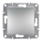 Выключатель 1-клавишный IP44 Алюминий Asfora Schneider Electric EPH0100261