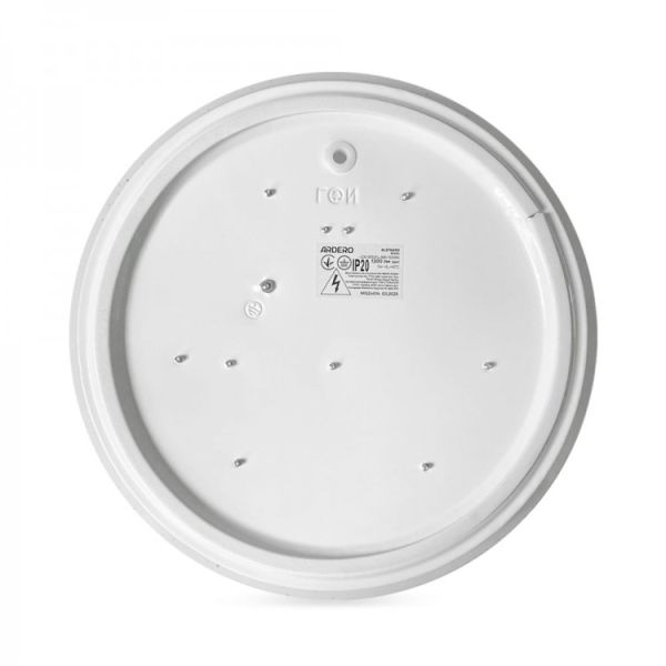 Світильник накладний led Ardero AL575ARD SILVER 12Вт 5000K IP20 білий