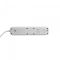 Сетевой удлинитель VIDEX ONCORD с/з 4п 3м (3x1.5мм) с кнопкой White