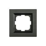 Рамка одинарная Ovivo Quantum антрацит