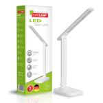 Світильник настільний в стилі хайтек 5W 3000-5000K білий EUROLAMP LED