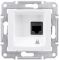 Розетка компьютерная RJ45, кат.5е, STP белая Sedna Schneider Electric SDN4500121