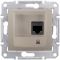 Розетка комп. RJ45, кат.5е, STP, титан Sedna Schneider Electric SDN4500168
