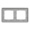 Рамка 2-постова Штучне Біле скло Sedna Elements Schneider Electric SDD360802