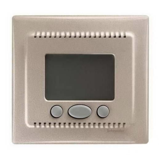 Термостат с функцией Комфорт, титан Sedna Schneider Electric SDN6000268