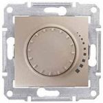 Светорегулятор поворотный емкостный, 230, 25-325Вт титан Sedna Schneider Electric SDN2200668