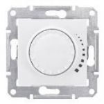 Светорегулятор поворотно-нажимной, индуктивный, проходной белый Sedna Schneider Electric SDN2200521