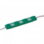 Світлодіодний модуль 12V SMD5730 1Вт 3 діода IP65 Standart зелений