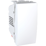 MGU3.105.18 Перемикач перехресний 1-клавішний 1-мод білий cх.7 Unica Schneider Electric