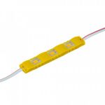 Світлодіодний модуль 12V SMD5730 1Вт 3 діода IP65 Standart жовтий