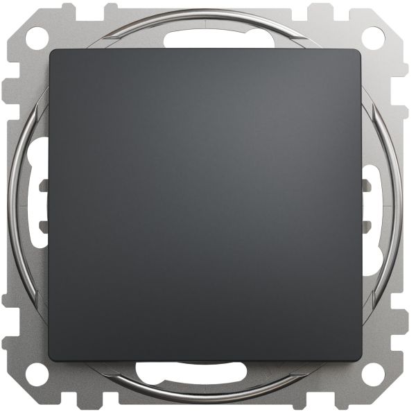 Перехресний/проміжний вимикач, Чорний, Sedna Design&Elements Schneider Electric SDD114107