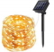 Гірлянда на сонячній батареї 30м 300LED теплий білий Ledonda Gersolar GS-30-300-WW