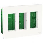 NU173418 Блок unica system+ прихована вставка 3х4 білий