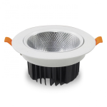 Встроенный светодиодный светильник поворотный 10W 4000K Professional Feron AL252