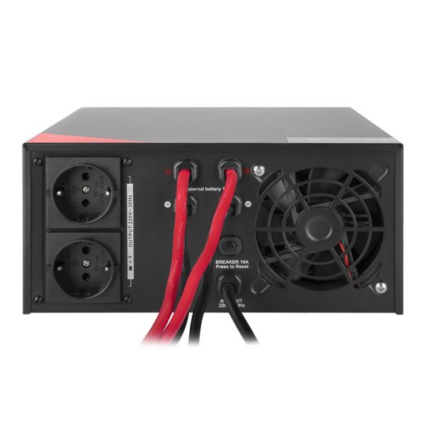 ИБП LP LogicPower LPM-PSW-1500VA (1050Вт) Black с правильной синусоидой 12V