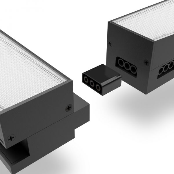 LED светильник линейный магистральный VIDEX BNL02 50W 1.2М 5000K 220V Black
