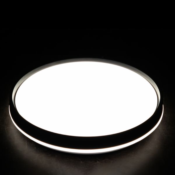 Светильник Led накладной Violux Mono 72W 4500K 220V IP20 круг серебряный