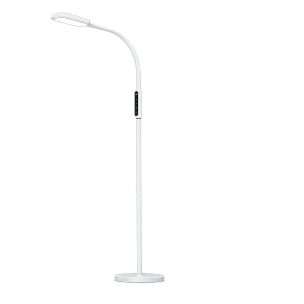 LED торшер білий VIDEX TF07W 14W 3000-5500K