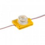 Светодиодный модуль инжекторный 12V SMD3030 1,5Вт 1 диод IP65 Standart желтый