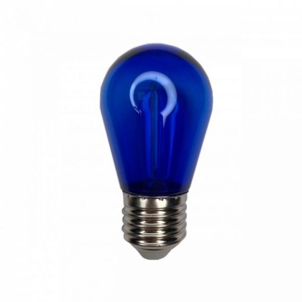 Светодиодная лампа Lemanso LM3078 filament 1W S14 Е27 синяя