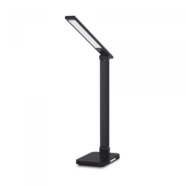 LED лампа настiльна з бездротовою зарядкою VIDEX VL-TF17B 18W 1800-6500K