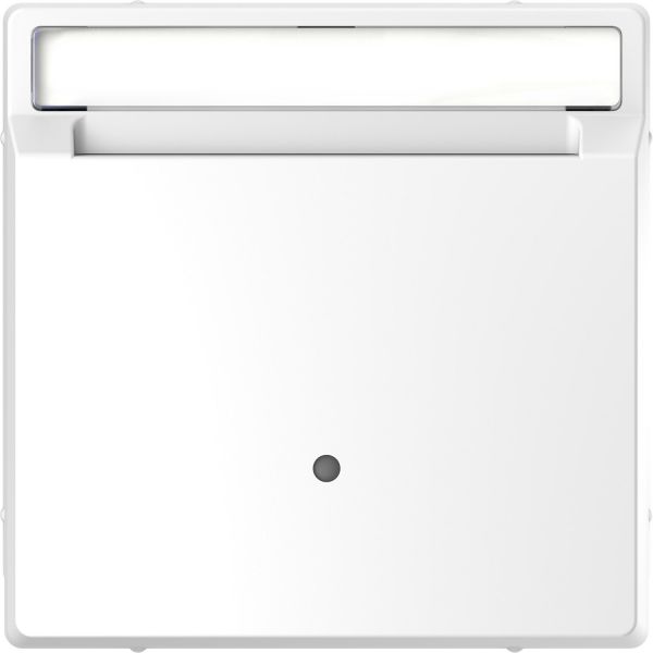Выключатель с ключ-картой для гостиниц Merten D-Life MTN3854-6035 Белый лотос