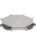 Крестовина оцинкованная с крышкой 50х400 мм IEK CLP1X-050-400