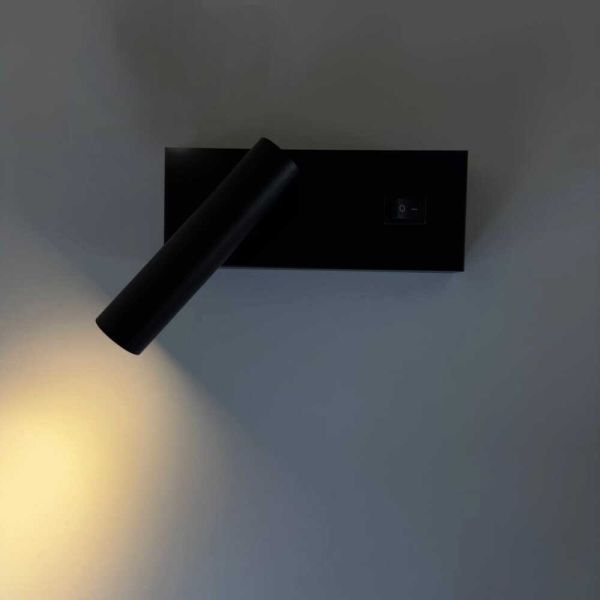 Світильник настінний Violux Bitrix-H бра Led 3W 4200K IP20 чорний