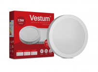 Світильник LED накладний круглий Vestum 12W 4000K 220V