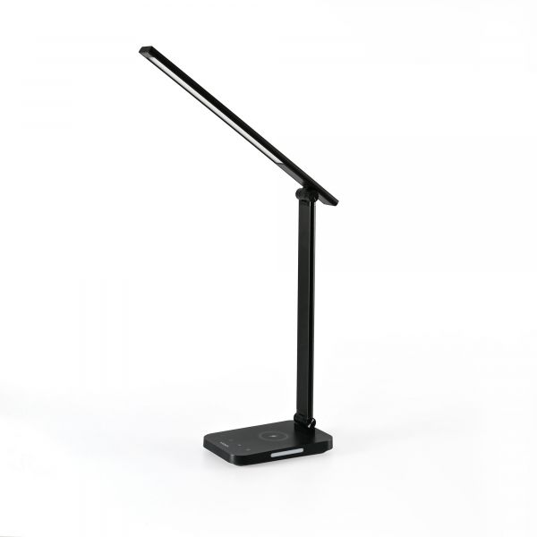 LED лампа настiльна з бездротовою зарядкою VIDEX VL-TF17B 18W 1800-6500K