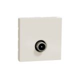 NU346244 Розетка TV 2 модуля chneider Electric Unica New бежевий