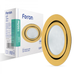 Світлодіодний світильник Feron LN7 3W 4000K золото