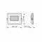 LED прожектор VIDEX F2e 20W 5000K